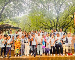Std V Field trip to the Monteria Village